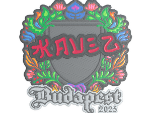 Sticker | kauez (Embroidered) | Budapest 2025