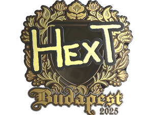 Sticker | HexT (Gold) | Budapest 2025