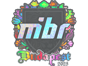 Sticker | MIBR (Holo) | Budapest 2025