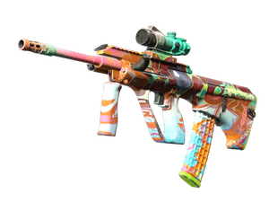 Souvenir AUG | Eye of Zapems (Well-Worn)