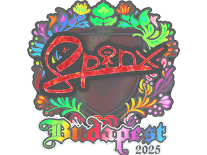 Sticker | Spinx (Holo) | Budapest 2025