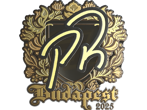 Sticker | PR (Gold) | Budapest 2025