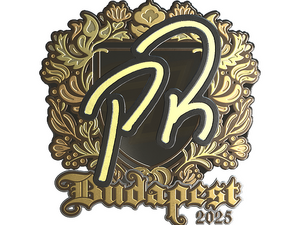 Sticker | PR (Gold) | Budapest 2025