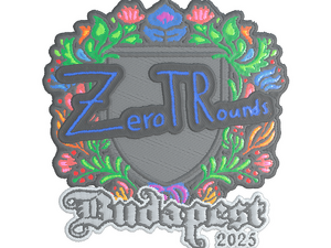 Sticker | ztr (Embroidered) | Budapest 2025