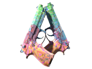 Souvenir Dual Berettas | Sweet Little Angels (Well-Worn)