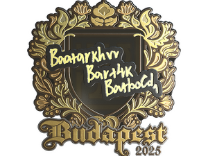 Sticker | Bart4k (Gold) | Budapest 2025