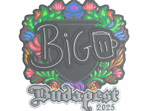 Sticker | biguzera (Embroidered) | Budapest 2025