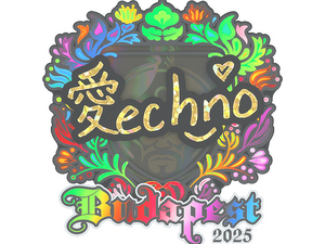 Sticker | Techno4K (Holo) | Budapest 2025