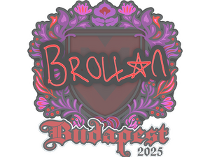 Sticker | Brollan | Budapest 2025