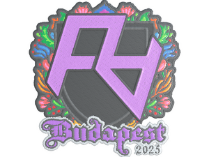 Sticker | Rare Atom (Embroidered) | Budapest 2025