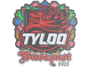 Sticker | TYLOO (Embroidered) | Budapest 2025