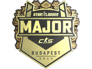 Sticker | StarLadder (Gold) | Budapest 2025