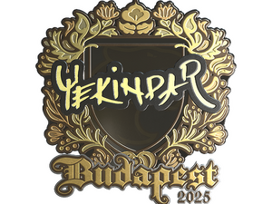 Sticker | YEKINDAR (Gold) | Budapest 2025