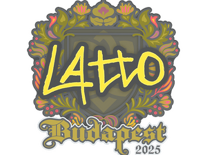 Sticker | latto | Budapest 2025