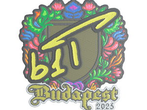 Sticker | b1t (Embroidered) | Budapest 2025