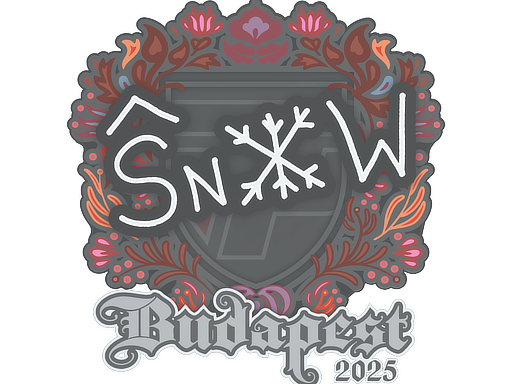 Sticker | snow | Budapest 2025