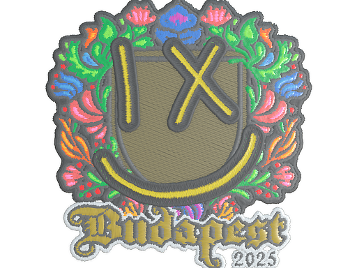 Sticker | lux (Embroidered) | Budapest 2025