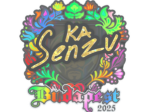 Sticker | Senzu (Holo) | Budapest 2025