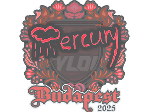 Sticker | Mercury | Budapest 2025