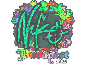 Sticker | NiKo (Holo) | Budapest 2025