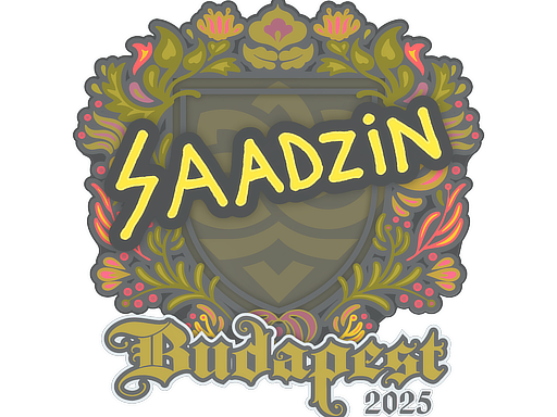 Sticker | saadzin | Budapest 2025