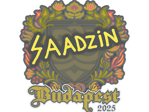 Sticker | saadzin | Budapest 2025