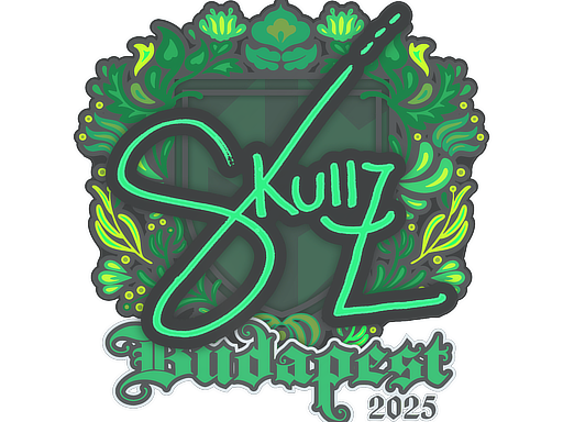 Sticker | skullz | Budapest 2025