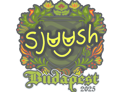 Sticker | sjuush | Budapest 2025