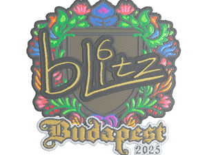 Sticker | bLitz (Embroidered) | Budapest 2025