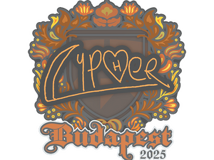 Sticker | Cypher | Budapest 2025