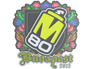 Sticker | M80 (Embroidered) | Budapest 2025
