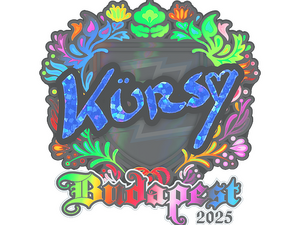 Sticker | Kursy (Holo) | Budapest 2025