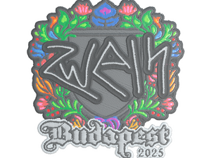 Sticker | zweih (Embroidered) | Budapest 2025