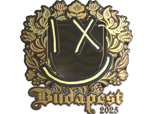 Sticker | lux (Gold) | Budapest 2025