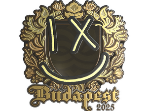 Sticker | lux (Gold) | Budapest 2025