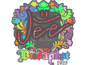 Sticker | Jee (Holo) | Budapest 2025