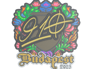 Sticker | 910 (Embroidered) | Budapest 2025