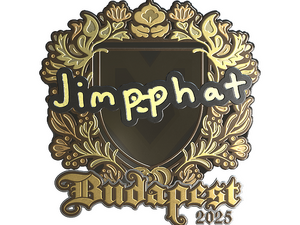 Sticker | Jimpphat (Gold) | Budapest 2025