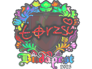 Sticker | torzsi (Holo) | Budapest 2025