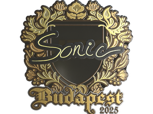 Sticker | Sonic (Gold) | Budapest 2025