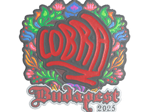 Sticker | cobra (Embroidered) | Budapest 2025