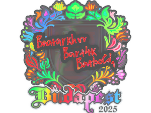 Sticker | Bart4k (Holo) | Budapest 2025