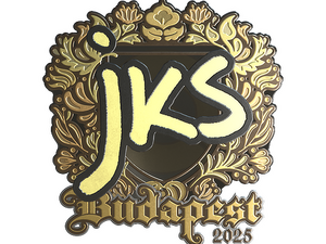 Sticker | jks (Gold) | Budapest 2025