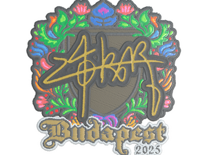 Sticker | z4KR (Embroidered) | Budapest 2025
