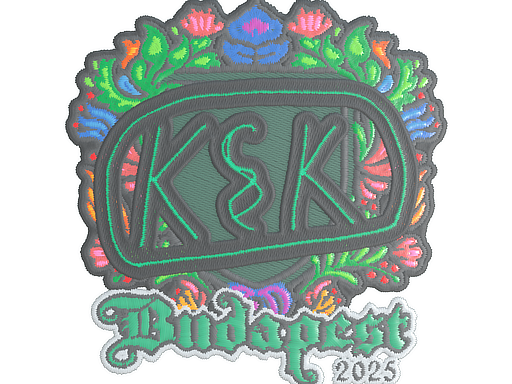 Sticker | kyousuke (Embroidered) | Budapest 2025