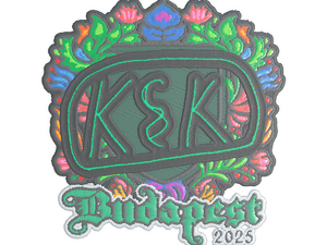 Sticker | kyousuke (Embroidered) | Budapest 2025