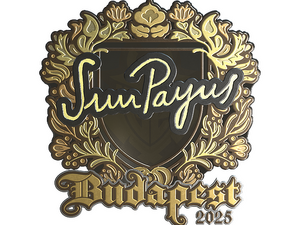 Sticker | SunPayus (Gold) | Budapest 2025