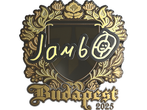 Sticker | jambo (Gold) | Budapest 2025