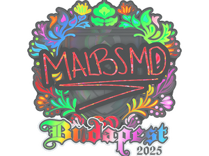 Sticker | malbsMd (Holo) | Budapest 2025