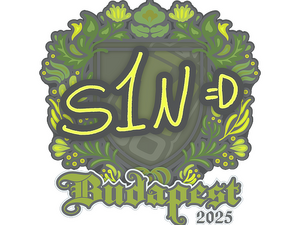 Sticker | s1n | Budapest 2025